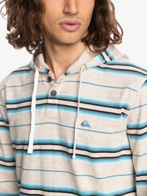 Quiksilver PJ4H1863 moški breza zadnja priložnost majica s kapuco in dolgimi rokavi last chance