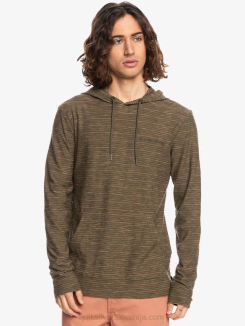 Quiksilver PJ4H1871 moški kentin iz grozdnih listov kentin pulover s kapuco