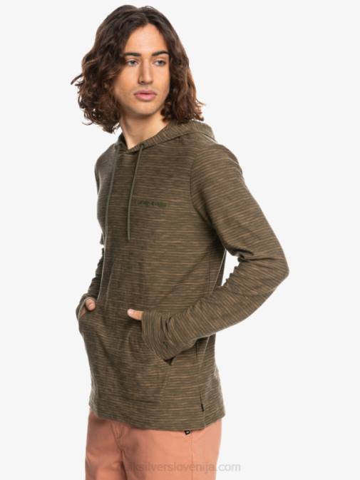 Quiksilver PJ4H1871 moški kentin iz grozdnih listov kentin pulover s kapuco