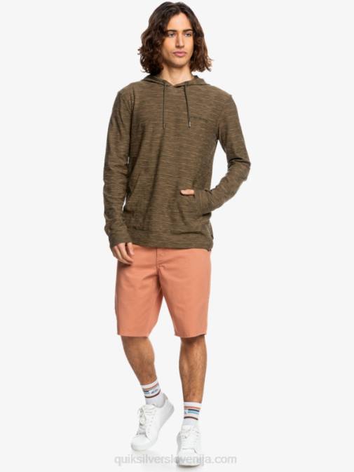 Quiksilver PJ4H1871 moški kentin iz grozdnih listov kentin pulover s kapuco