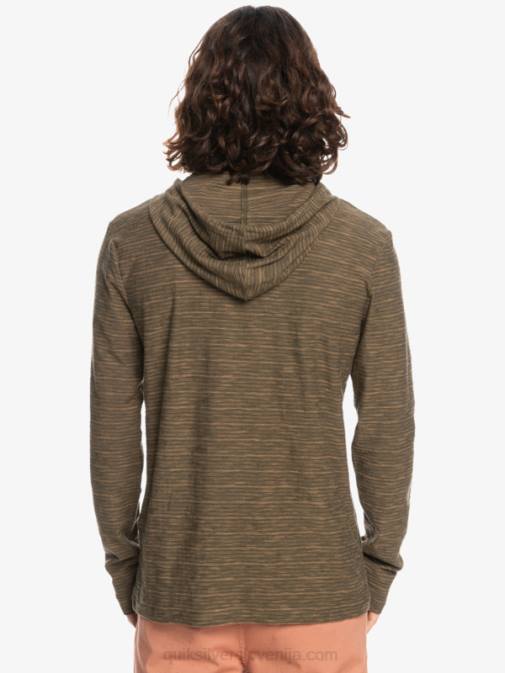 Quiksilver PJ4H1871 moški kentin iz grozdnih listov kentin pulover s kapuco