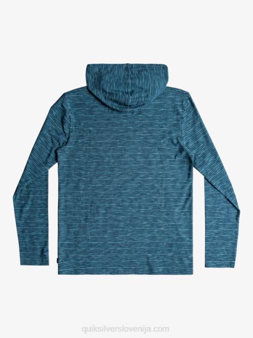 Quiksilver PJ4H1872 moški insignija modri kentin kentin pulover s kapuco