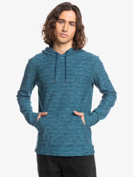 Quiksilver PJ4H1872 moški insignija modri kentin kentin pulover s kapuco