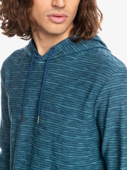 Quiksilver PJ4H1872 moški insignija modri kentin kentin pulover s kapuco