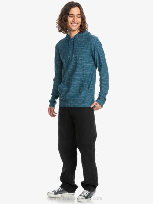 Quiksilver PJ4H1872 moški insignija modri kentin kentin pulover s kapuco