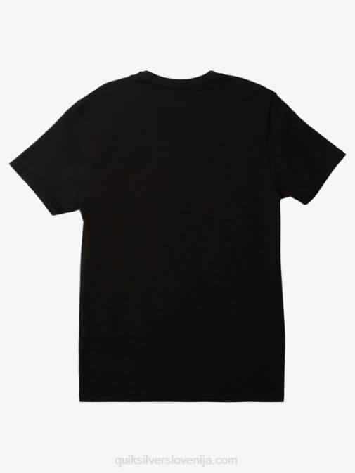 Quiksilver PJ4H189 moški Črna majica z logotipom comp
