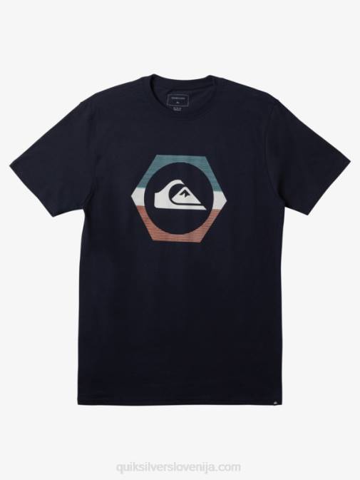 Quiksilver PJ4H229 moški mornarsko modri blazer majica shapeshifter