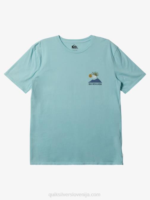 Quiksilver PJ4H233 moški angelsko modra nova tribe majica