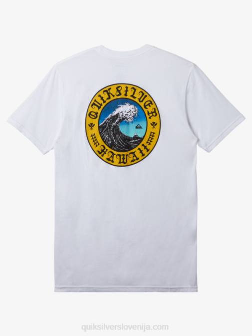 Quiksilver PJ4H278 moški bela majica hawaii wall of water