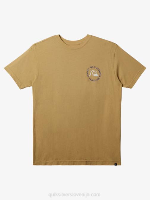 Quiksilver PJ4H294 moški taos taupe zaščitite našo majico igrišča