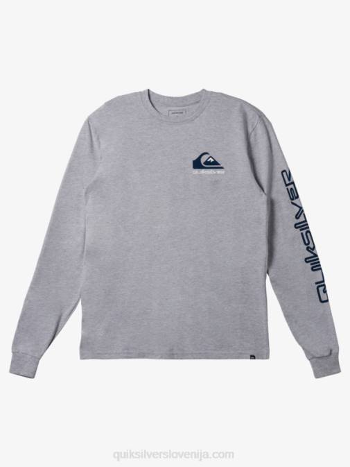 Quiksilver PJ4H298 moški atletsko resje majica z logotipom omni