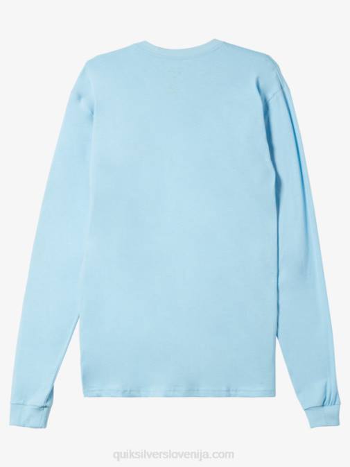 Quiksilver PJ4H300 moški modro nebo majica z logotipom omni