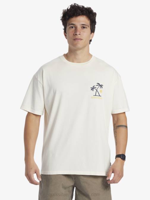 Quiksilver PJ4H391 moški breza majica s rituali sončnega zahoda