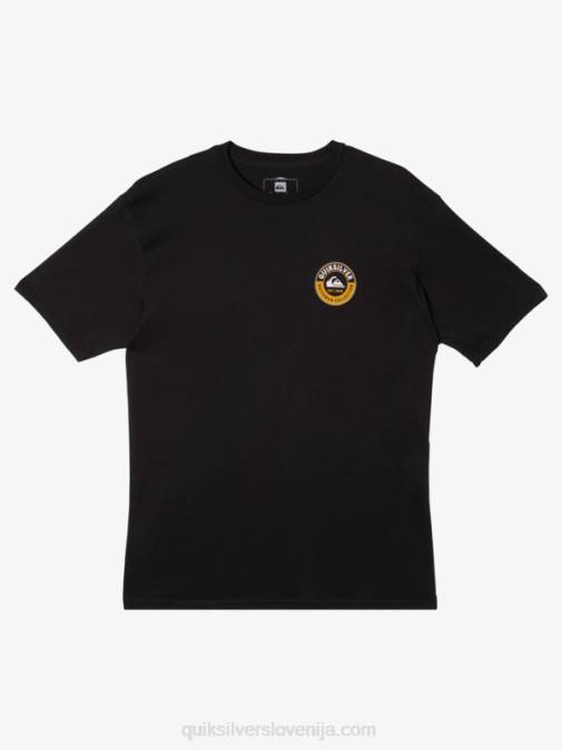 Quiksilver PJ4H40 moški Črna majica s kratkimi rokavi waterman sea shark