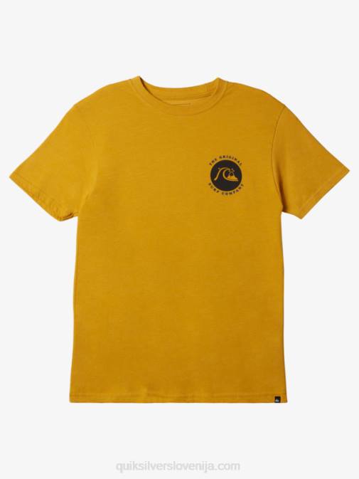 Quiksilver PJ4H410 moški kepica zlata vresa majica s štampiljko
