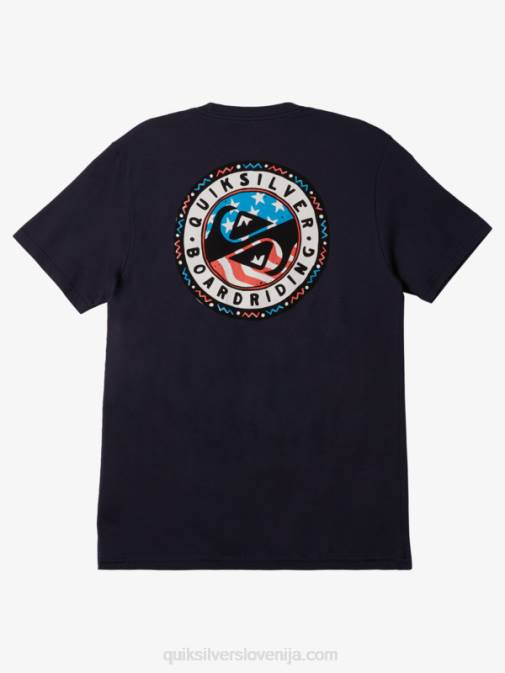 Quiksilver PJ4H468 moški mornarsko modri blazer poletna zabavna majica