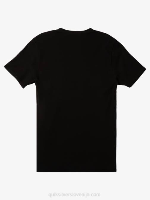 Quiksilver PJ4H506 moški Črna dežna majica s kratkimi rokavi