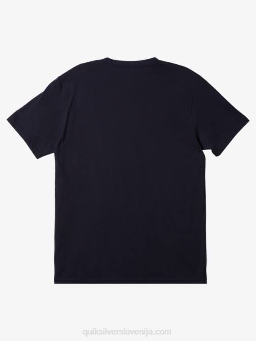 Quiksilver PJ4H508 moški mornarsko modri blazer dežna majica s kratkimi rokavi
