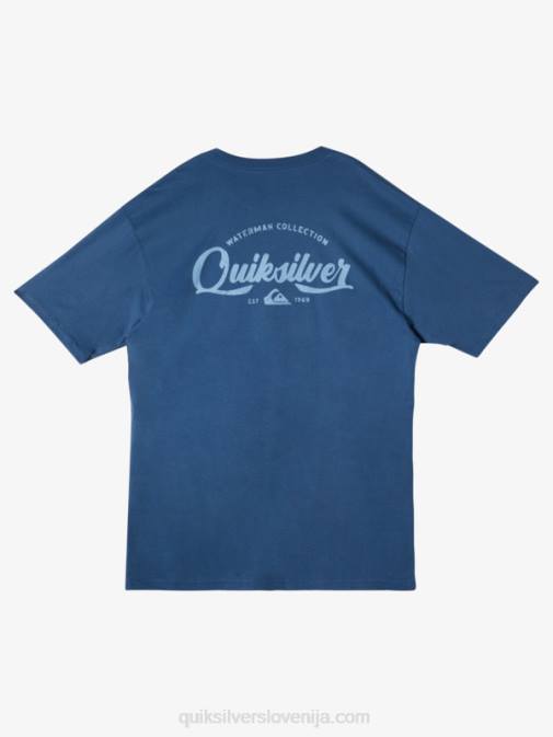 Quiksilver PJ4H54 moški praporščak modra majica waterman undertow