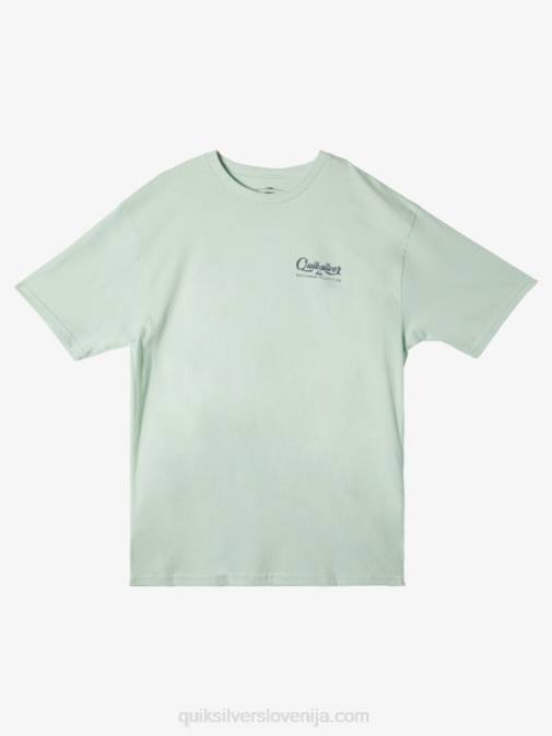 Quiksilver PJ4H55 moški subtilno zelena majica waterman undertow