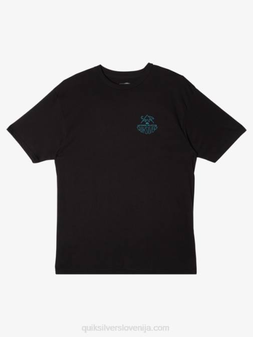 Quiksilver PJ4H56 moški Črna majica waterman outdoor livin