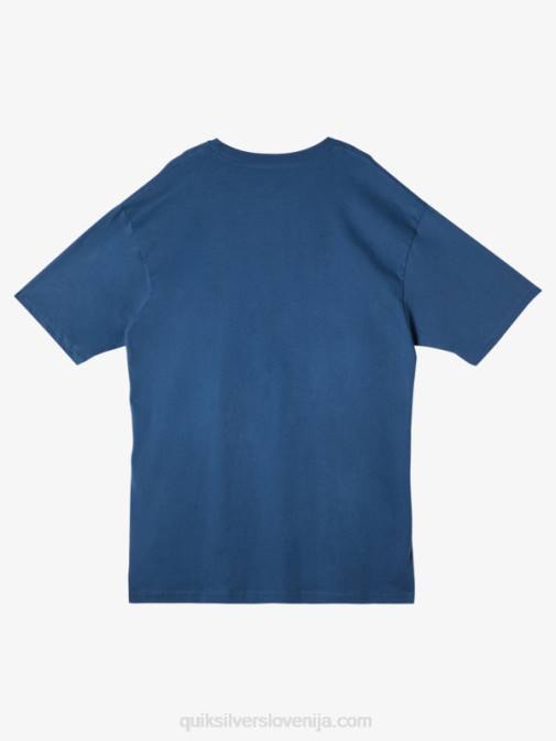 Quiksilver PJ4H59 moški praporščak modra majica waterman fish tales