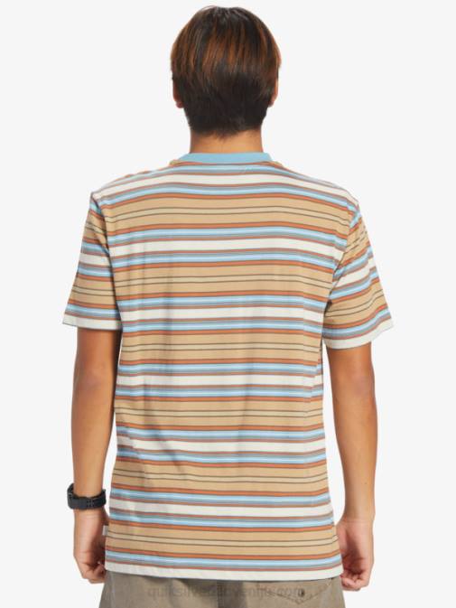 Quiksilver PJ4H631 moški geller taos stripe majica z geller črtami