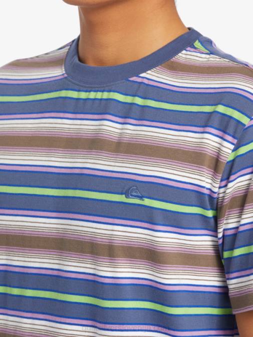 Quiksilver PJ4H632 moški geller beringov trak majica z geller črtami