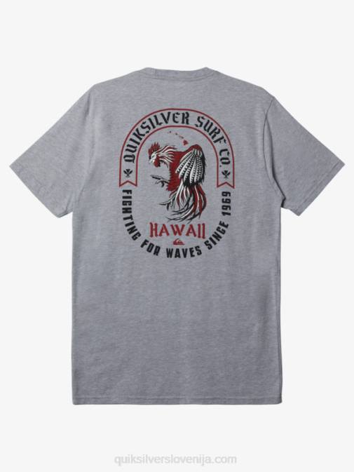 Quiksilver PJ4H673 moški atletsko resje majica hawaii rooster royal