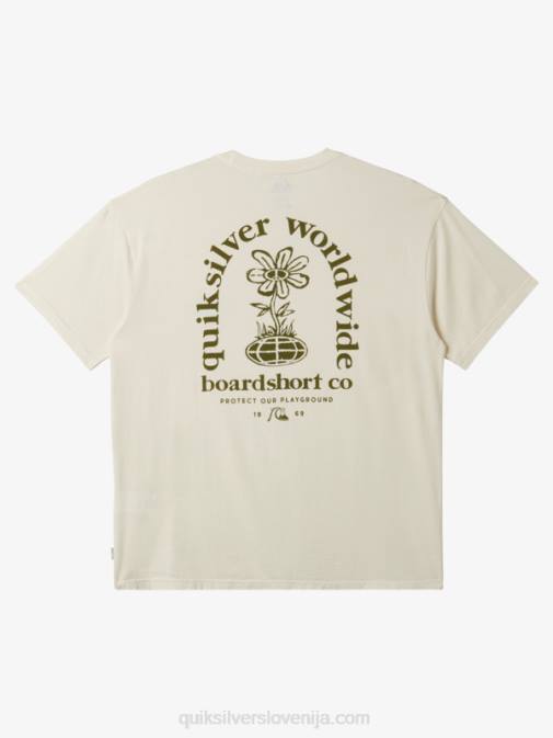 Quiksilver PJ4H741 moški breza majica s kratkimi rokavi clear mind
