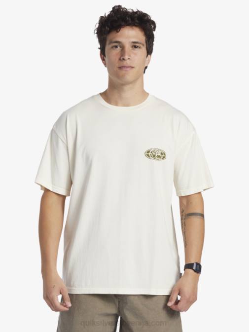 Quiksilver PJ4H741 moški breza majica s kratkimi rokavi clear mind