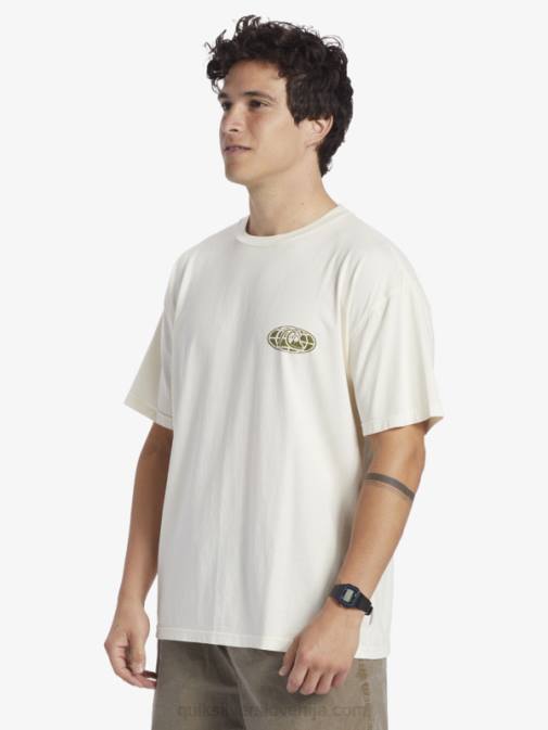 Quiksilver PJ4H741 moški breza majica s kratkimi rokavi clear mind
