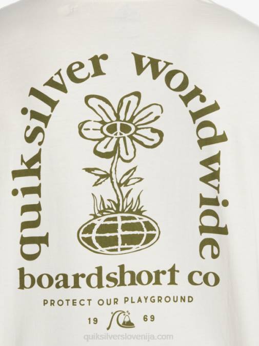 Quiksilver PJ4H741 moški breza majica s kratkimi rokavi clear mind