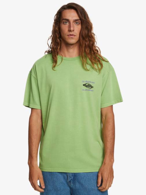 Quiksilver PJ4H758 moški panama power trip majica s kratkimi rokavi
