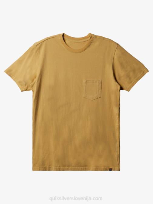 Quiksilver PJ4H895 moški oker vsakdanja žepna majica