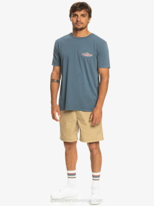 Quiksilver PJ4H933 moški Beringovo morje majica z besedami