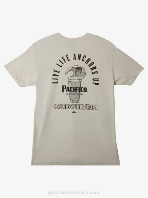 Quiksilver x Pacifico PJ4H11 moški kamen ne borite se s penasto majico