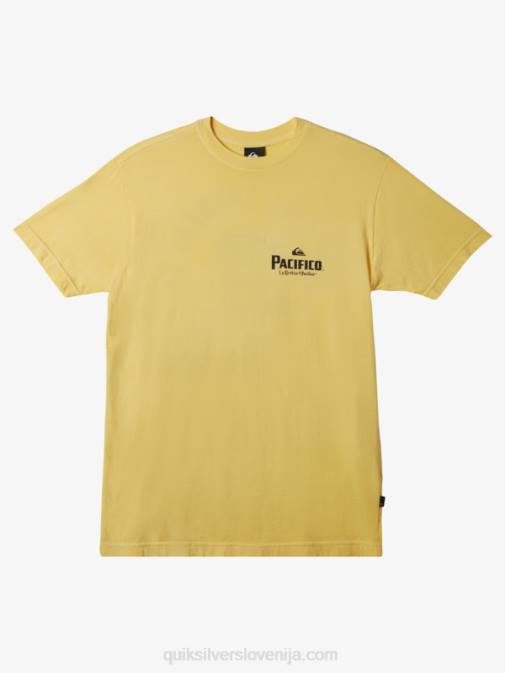 Quiksilver x Pacifico PJ4H12 moški zlato ne borite se s penasto majico