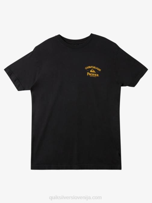 Quiksilver x Pacifico PJ4H8 moški asfalt straight shooter majica s kratkimi rokavi