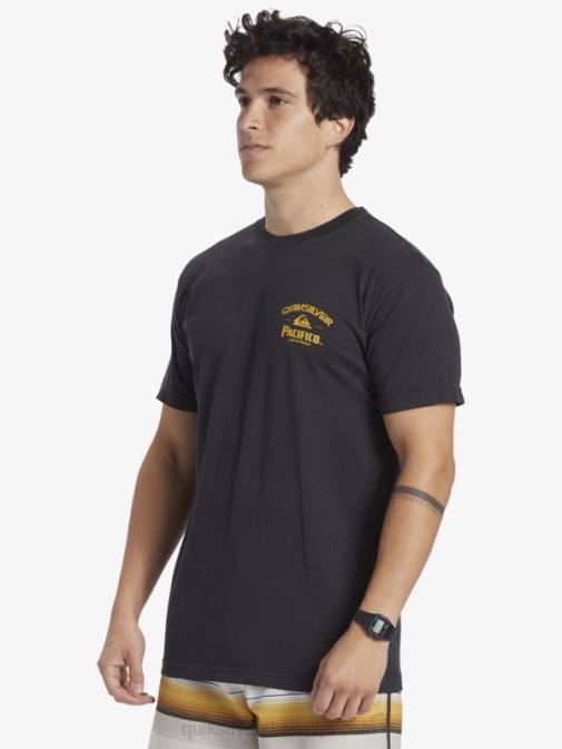 Quiksilver x Pacifico PJ4H8 moški asfalt straight shooter majica s kratkimi rokavi