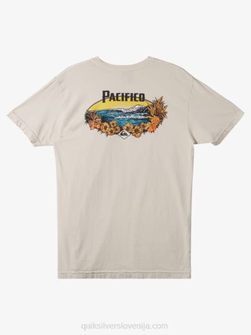 Quiksilver x Pacifico PJ4H9 moški kamen majica s kratkimi rokavi scenic vibes