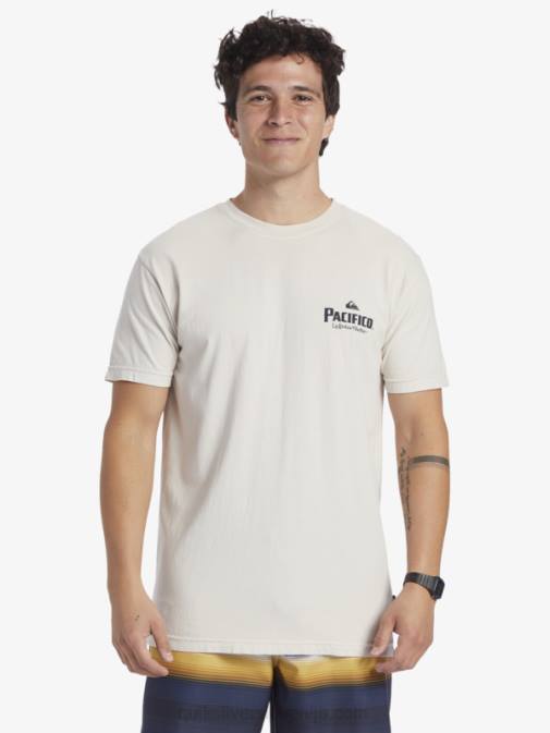 Quiksilver x Pacifico PJ4H9 moški kamen majica s kratkimi rokavi scenic vibes