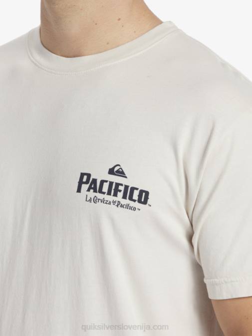 Quiksilver x Pacifico PJ4H9 moški kamen majica s kratkimi rokavi scenic vibes