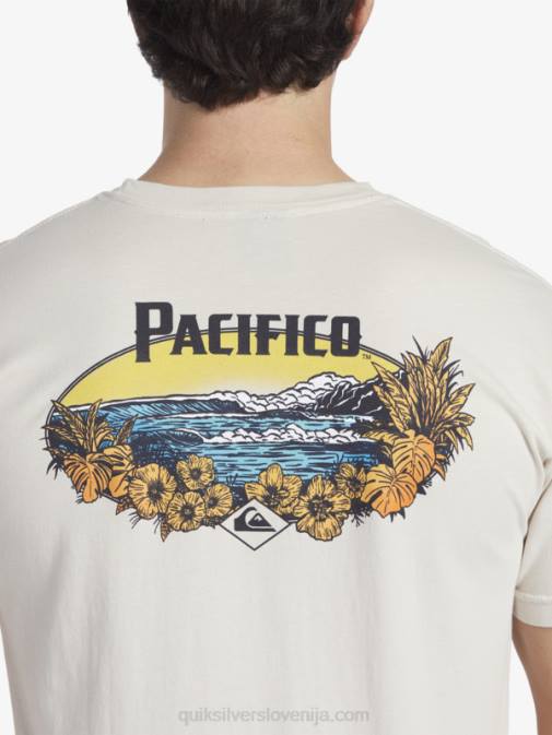 Quiksilver x Pacifico PJ4H9 moški kamen majica s kratkimi rokavi scenic vibes