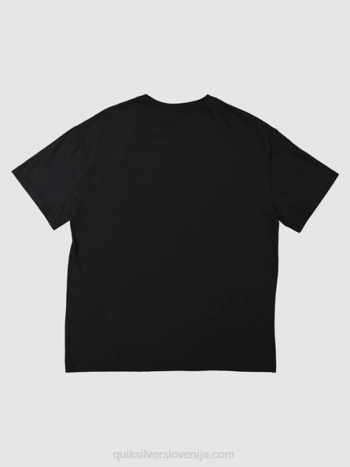 Quiksilver x Stab PJ4H1667 moški Črna majica s kratkimi rokavi