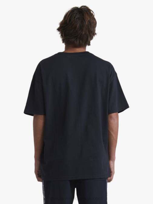 Quiksilver x Stab PJ4H1667 moški Črna majica s kratkimi rokavi