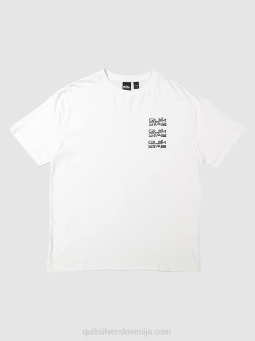 Quiksilver x Stab PJ4H1668 moški bela majica s kratkimi rokavi