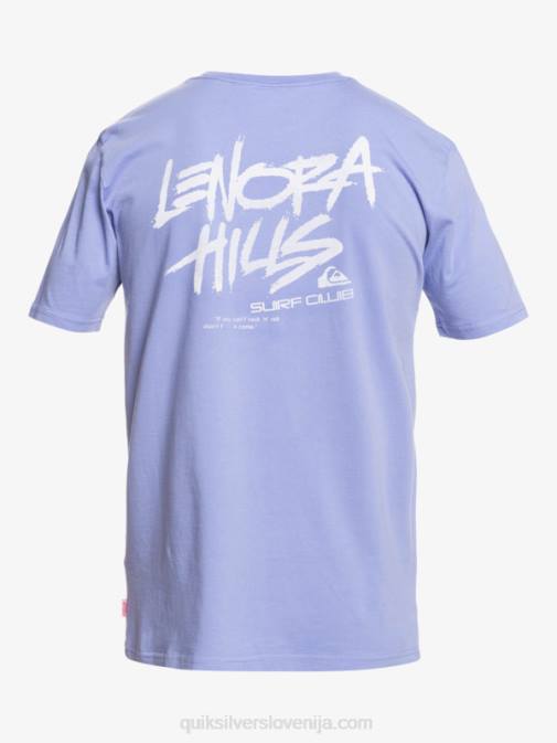 Quiksilver x Stranger PJ4H1838 moški jacaranda stvari majica lenora