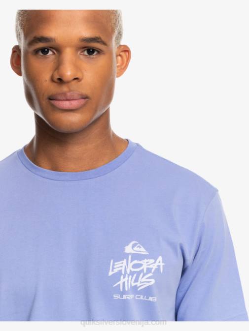Quiksilver x Stranger PJ4H1838 moški jacaranda stvari majica lenora