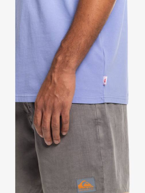 Quiksilver x Stranger PJ4H1838 moški jacaranda stvari majica lenora